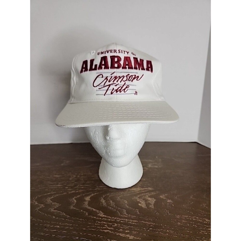 Vtg University of Alabama Crimson Tide Cap Hat Signature Designer Award Headwear